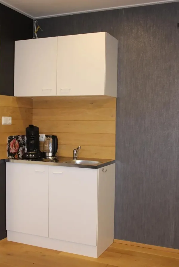 Toilet en inloopdouche van de B&B